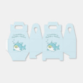 Niedlich Shark Baby Shower Kawaii Geschenkschachtel (Ungefaltet)