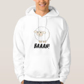 Niedlich Sheep Baaah Hoodie (Vorderseite)