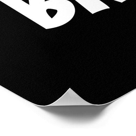 Niedlich Sheep Baah Poster (Ecke)