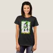 Niedlich Sheepadoodle Dog St Patricks Day Irish Sh T-Shirt (Vorne ganz)