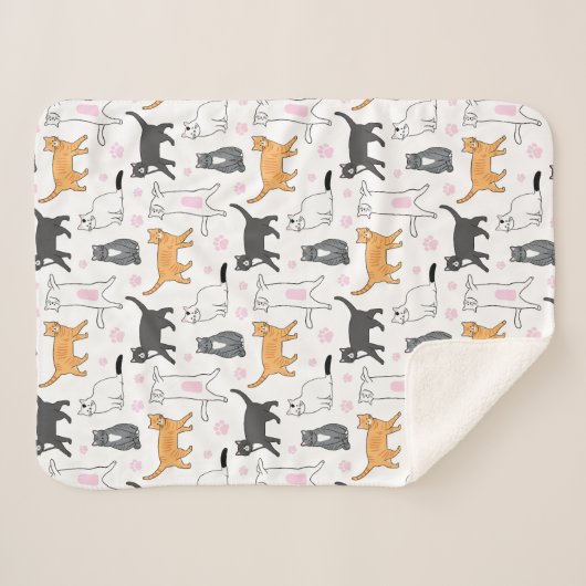 Niedlich Sherpadecke (Vorderseite (Horizontal))