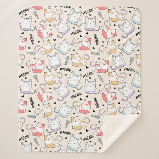 Niedlich Sherpadecke (Vorderseite)