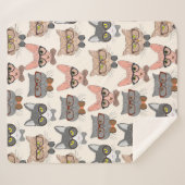 Niedlich Sherpadecke (Vorderseite (Horizontal))