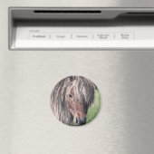 Niedlich Shetland Pony Magnet (In Situ (Geschirrspüler))