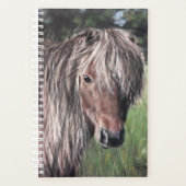 Niedlich Shetland Pony Planer (Vorderseite)