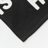 Niedlich Shi Inu Karate ist mein Geheimnis für glü Fleecedecke (Ecke)