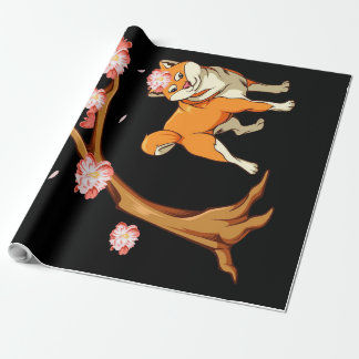 Niedlich Shiba Inu Dog Japanisch | Shiba Inu für M Geschenkpapier