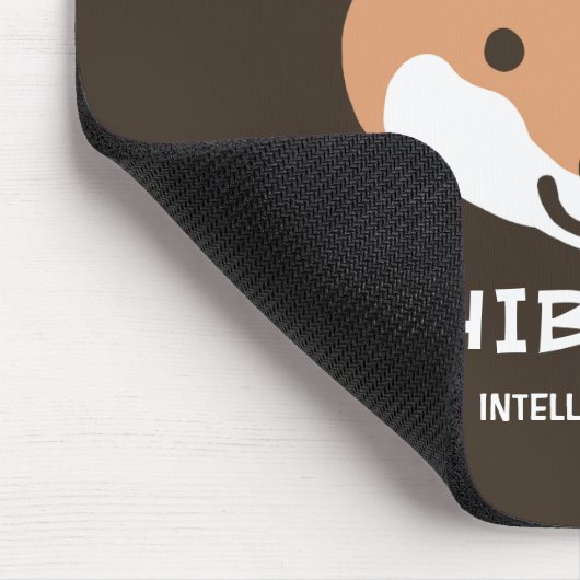 Niedlich Shiba Inu Dog | Loyal Intelligent Süsse F Mousepad (Ecke)