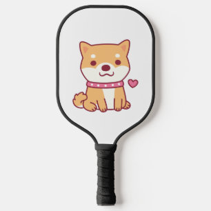 Niedlich Shiba Inu Dog Pickleball Schläger