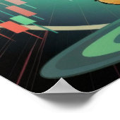 Niedlich Shiba Inu Dog Poster (Ecke)