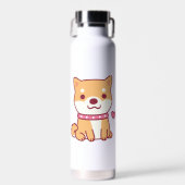 Niedlich Shiba Inu Dog Trinkflasche (Vorne)