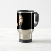 Niedlich Shiba inu | Nope dog-lustiges Design Reisebecher (VorderseiteRechts)