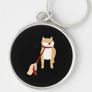 Niedlich Shiba inu Nope dog-lustiges Design Schlüsselanhänger