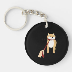 Niedlich Shiba inu Nope dog-lustiges Design Schlüsselanhänger