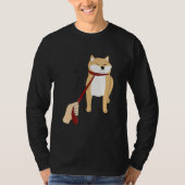 Niedlich Shiba inu | Nope dog-lustiges Design T-Shirt (Vorderseite)