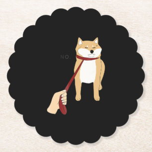 Niedlich Shiba inu Nope dog-lustiges Design Untersetzer