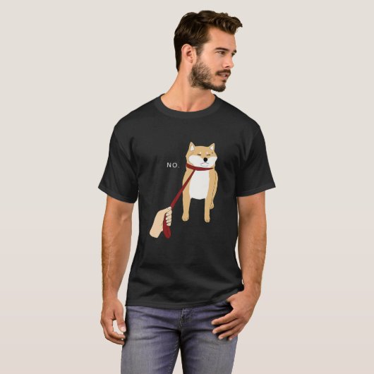Niedlich Shiba Inu Nope - Doge Meme B T-Shirt (Vorne ganz)