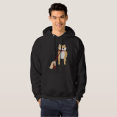 Niedlich Shiba Inu Nope - Doge Meme Hoodie (Vorne ganz)