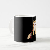 Niedlich Shiba Inu Nope - Doge Meme Kaffeetasse (Vorderseite Links)