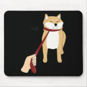 Niedlich Shiba Inu Nope - Doge Meme Mousepad (Vorne)