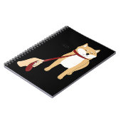 Niedlich Shiba Inu Nope - Doge Meme Notizblock (Linke Seite)