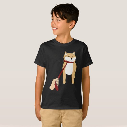 Niedlich Shiba Inu Nope - Doge Meme T-Shirt (Vorne ganz)