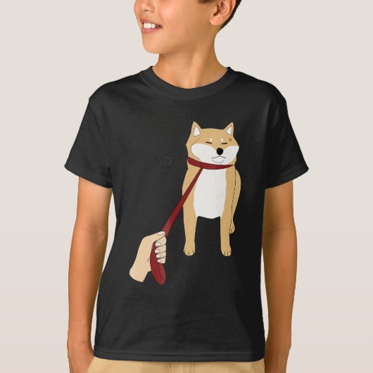 Niedlich Shiba Inu Nope - Doge Meme T-Shirt (Vorderseite)