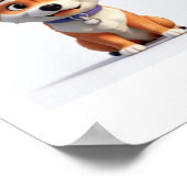 Niedlich Shiba Inu Poster (Ecke)