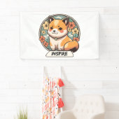 Niedlich Shiba Inu Pup Banner (Insitu)