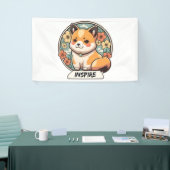 Niedlich Shiba Inu Pup Banner (Messeveranstaltung)
