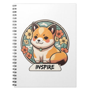 Niedlich Shiba Inu Pup Notizblock