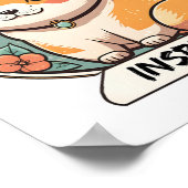 Niedlich Shiba Inu Pup Poster (Ecke)