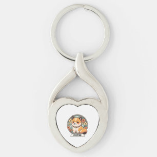 Niedlich Shiba Inu Pup Schlüsselanhänger