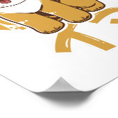 Niedlich Shiba Puppy Poster (Ecke)