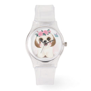 Niedlich Shih Tzu Armbanduhr
