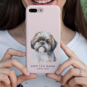 Niedlich Shih Tzu Mama Pink Case-Mate iPhone Hülle
