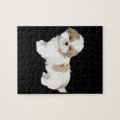 Niedlich Shih Tzu Puppy Puzzle (Horizontal)