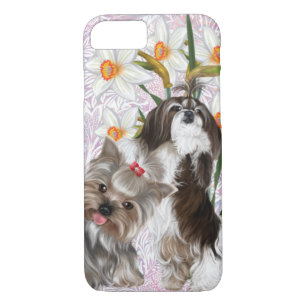 Niedlich Shih Tzu und Yorkie Case-Mate iPhone Hülle