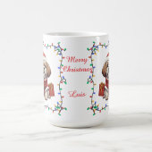 Niedlich Shih Tzu Weihnachts-Tasse Kaffeetasse (Mittel)