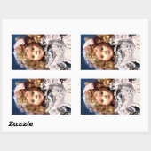 Niedlich Shirley Temple Doll Rechteckiger Aufkleber (Blatt)