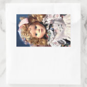 Niedlich Shirley Temple Doll Rechteckiger Aufkleber (Tasche)