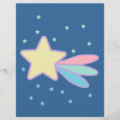 Niedlich Shooting Star Comet Flyer (Hinten)