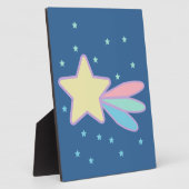 Niedlich Shooting Star Comet Fotoplatte (Seite)