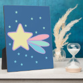 Niedlich Shooting Star Comet Fotoplatte (Seite)