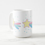 Niedlich Shooting Star Comet Kaffeetasse (Vorderseite Links)