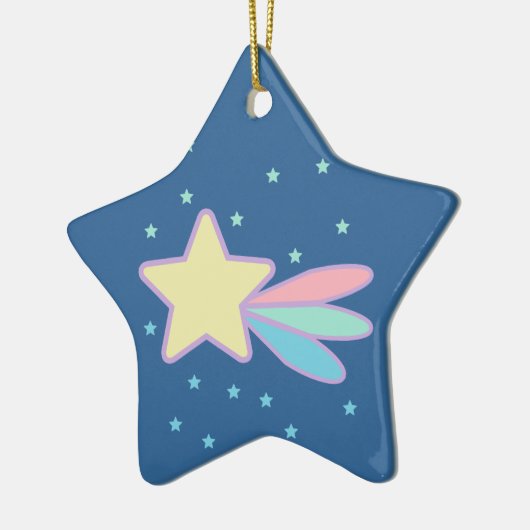 Niedlich Shooting Star Comet Keramikornament (Links)