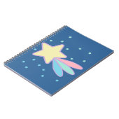 Niedlich Shooting Star Comet Notizblock (Linke Seite)