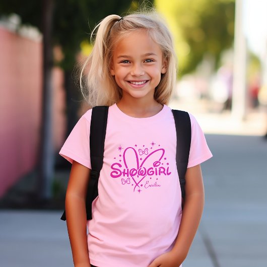 Niedlich Showgirl Era Individuelle Name T-Shirt