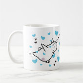 Niedlich Shy Devil am Freitag Kaffeetasse (Links)