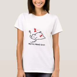 Niedlich Shy Devil LIEBEN & Blume T-Shirt